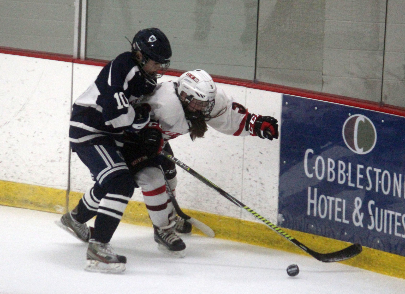 Hudson at Chi-Hi/Menomonie girls hockey 1-10-19